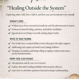 Healing Outside the System